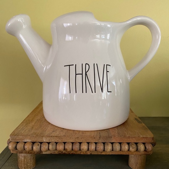 Rae Dunn Other - [Rae Dunn] NEW White Thrive Watering Pitcher